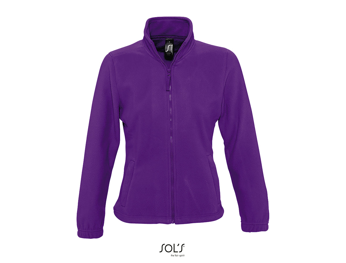 Veste micropolaire zippée Sol's North - Femme