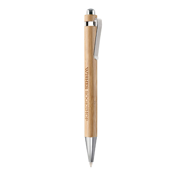 Stylo bille automatique en Bambou