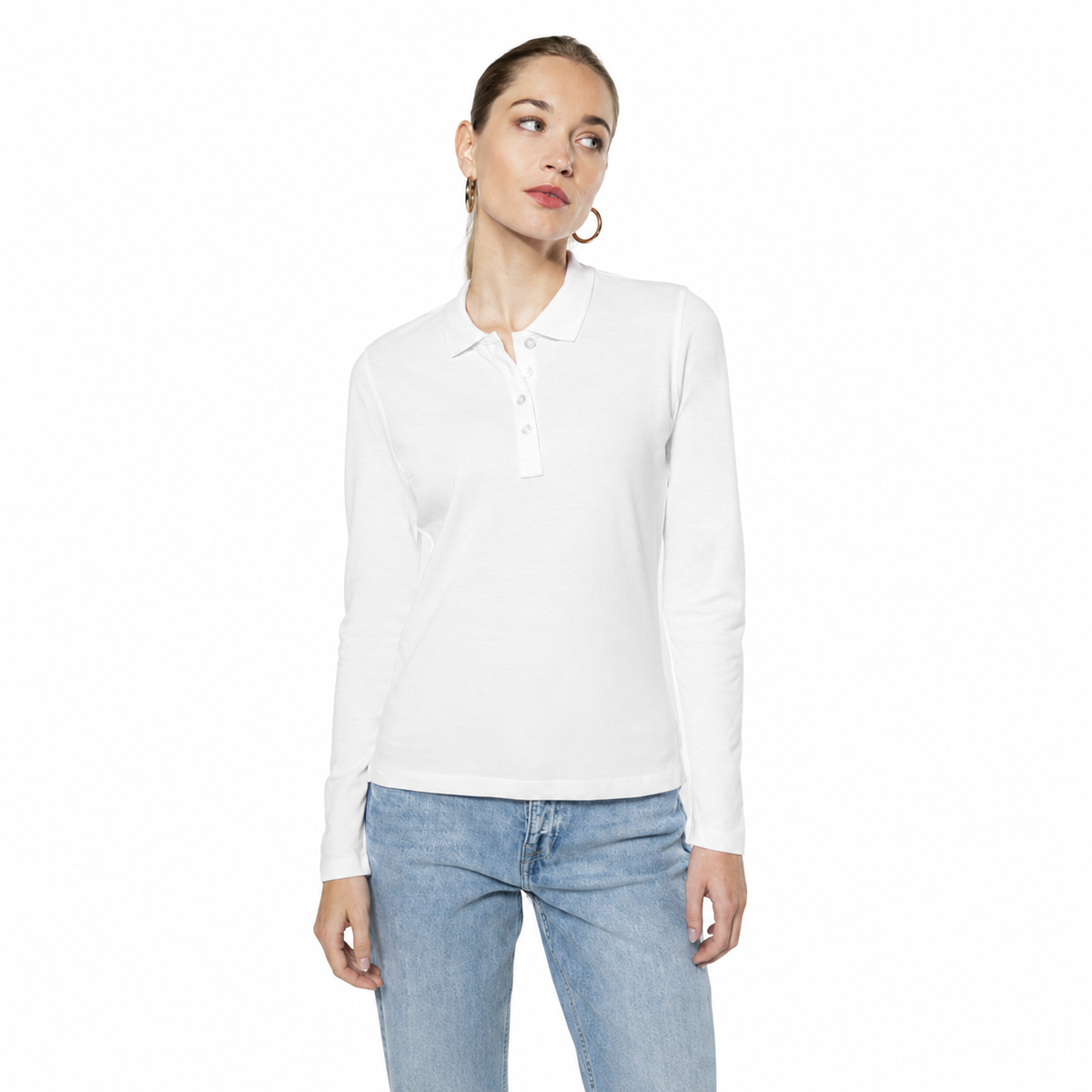 Polo coupe cintrée Kariban - Manches courtes - Femme